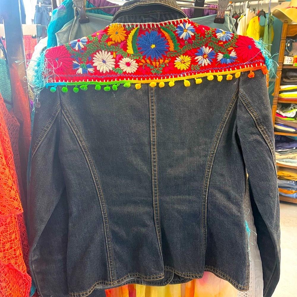 Blue jean jacket